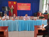 Phường 2, thành phố Tây Ninh tổ chức Hội nghị “ 3 bình cử, 4 công khai” đối với công dân trong độ tuổi sẵn sàng nhập ngũ và thực hiện nghĩa vụ Công an nhân dân  năm 2023.
