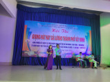 Tham gia Hội thi “Giọng hát hay cải lương thành phố Tây Ninh” năm 2023.