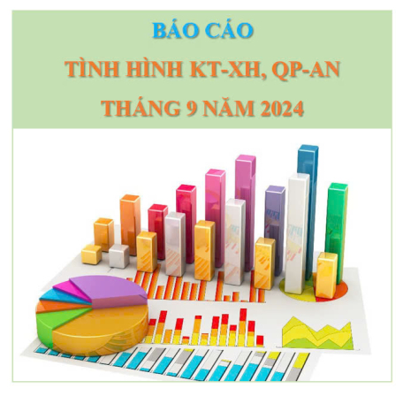 Báo cáo tình hình kinh tế - xã hội, quốc phòng - an ninh tháng 9 phương hướng tháng 10 năm 2024