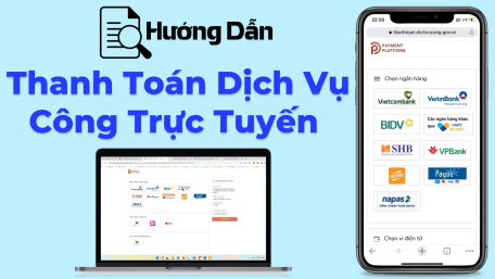 Hướng dẫn thanh toán trực tuyến