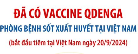 Đã có vaccine Qdenga phòng bệnh sốt xuất huyết tại Việt Nam