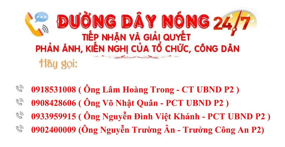 ĐƯỜNG DÂY NÓNG